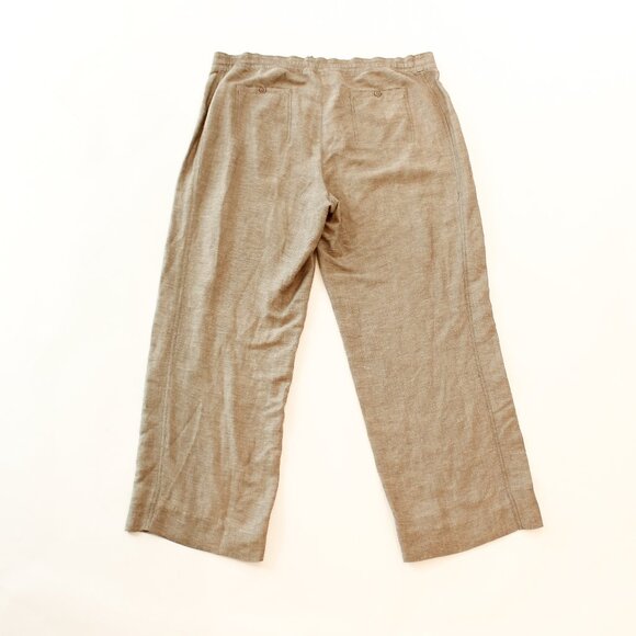 Nic+Zoe Linen Blend Wide-Leg Pants | Natural Ease for Travel, Errands & Retreat - Picture 3 of 10